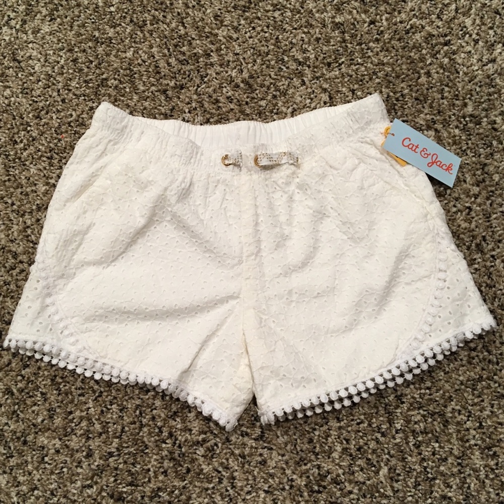 Girls Lace Shorts